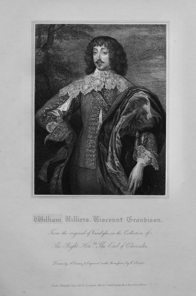 William Villiers, Viscount Grandison.  1821.