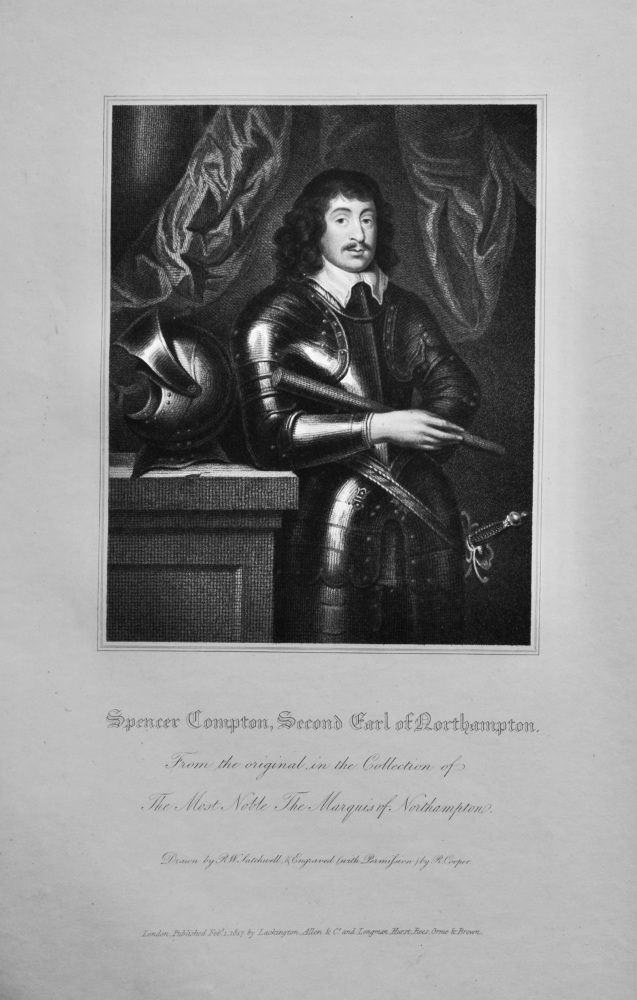 Spencer Compton, Second Earl of Northampton.  1821.