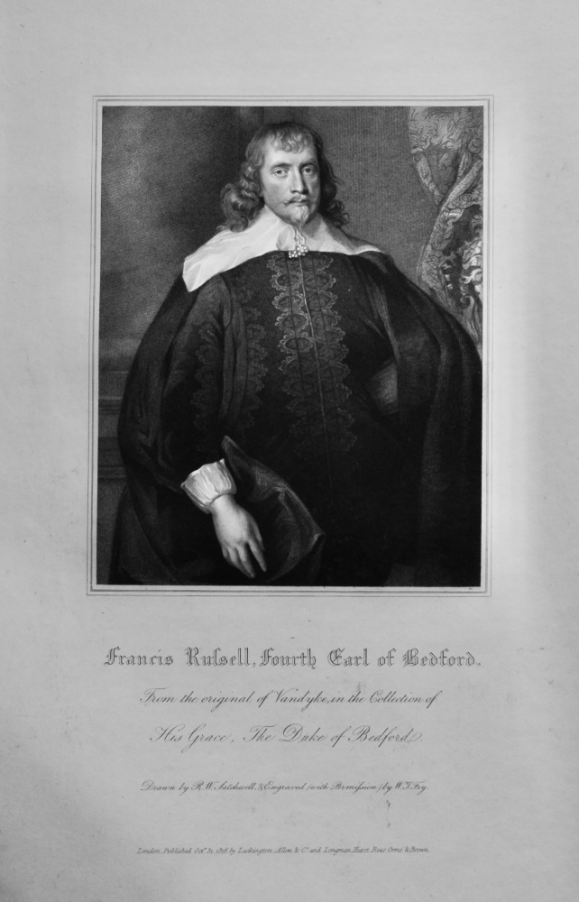 Francis Russell, Fourth Earl of Bedford.  1821.
