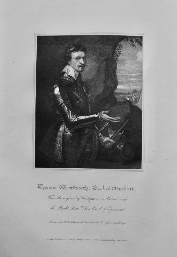 Thomas Wentworth, Earl of Stafford.  1821.