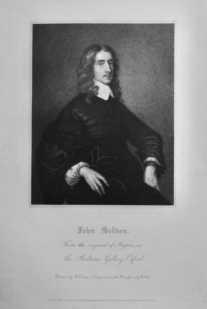 John Selden.  1821.