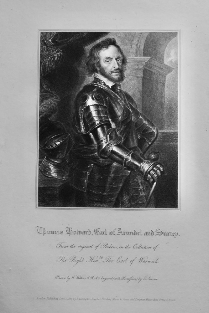 Thomas Howard, Earl of Arundel and Surrey.  1821.