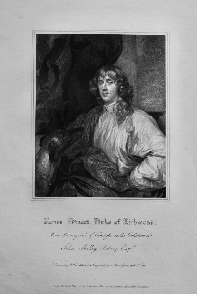 James Stuart, Duke of Richmond.  1821.