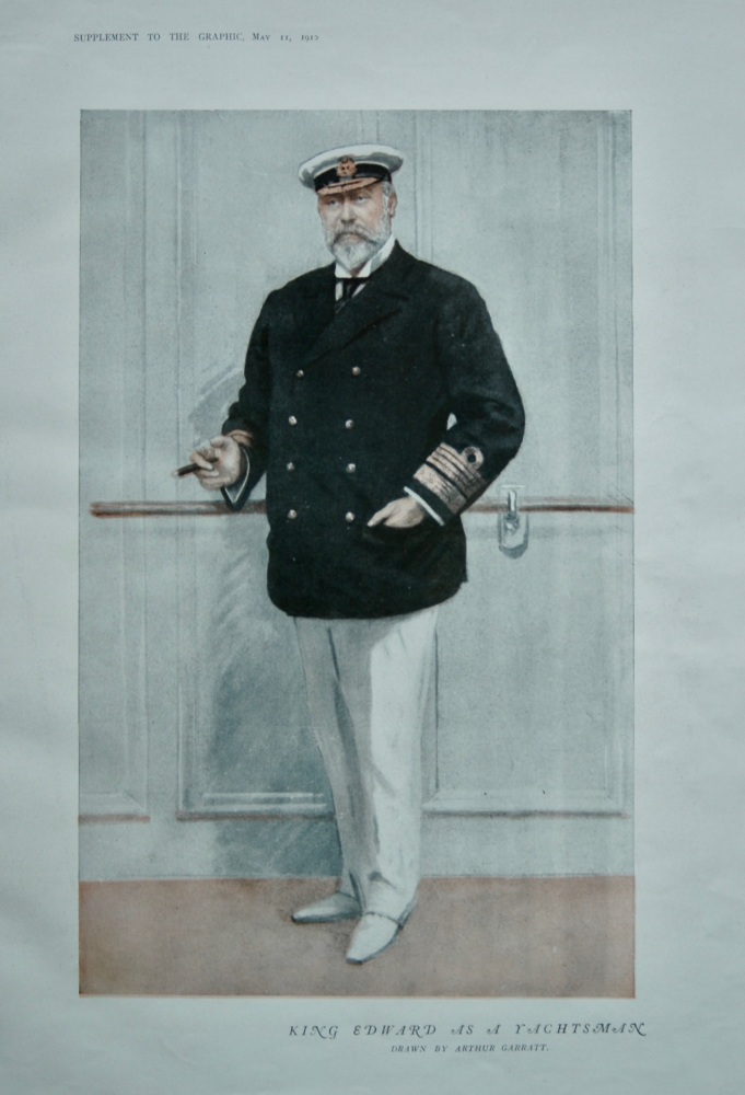 King Edward VII. as a Yachtsman.  