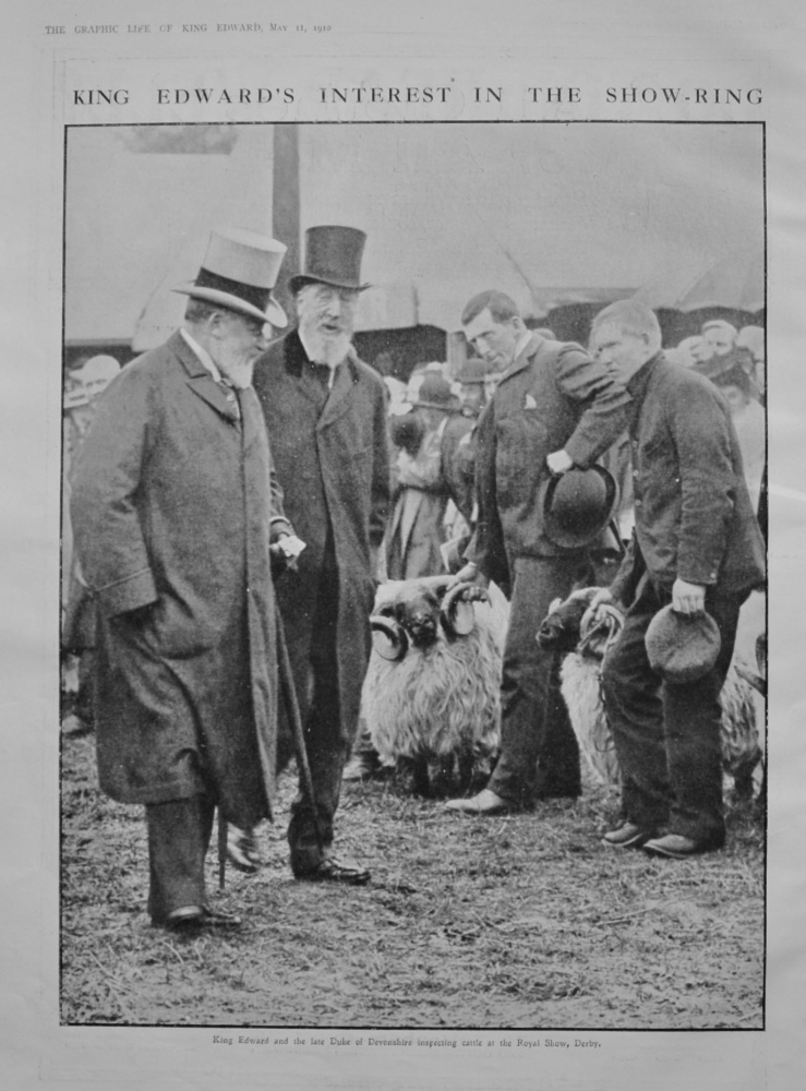 King Edward's Interest in the Show-Ring.  (King Edward VII.)