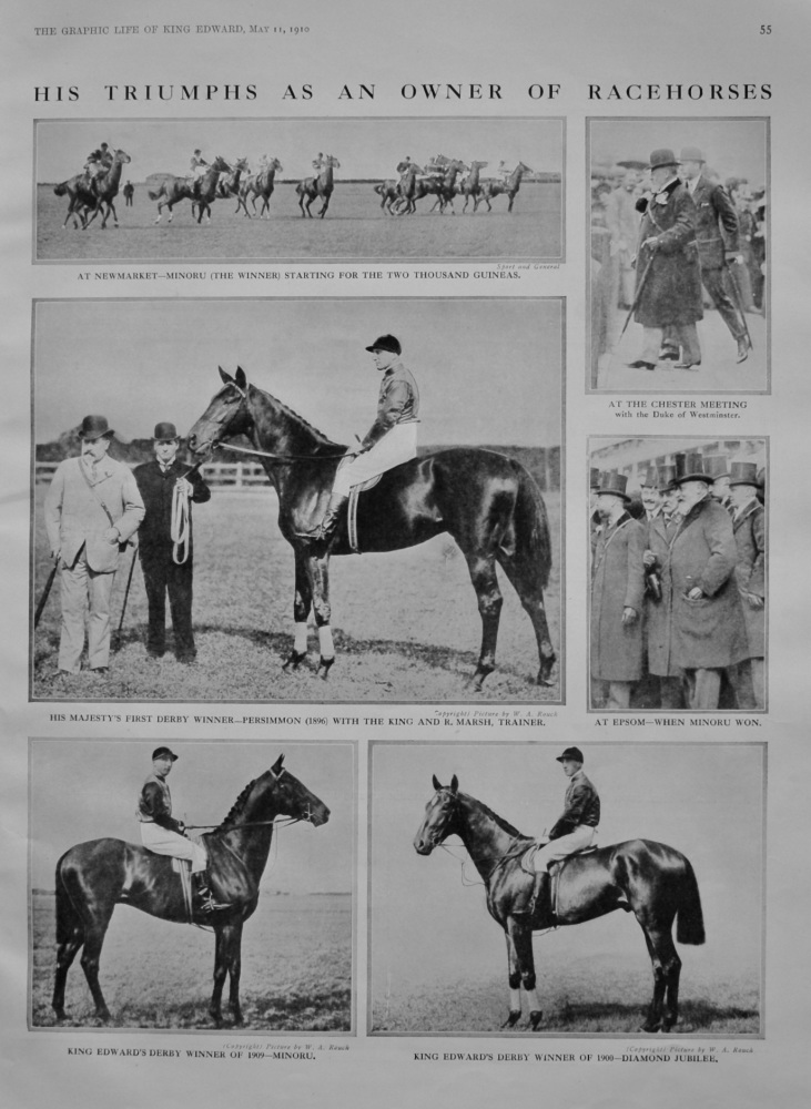 King Edward VII. Triumphs as an Owner of Racehorses.