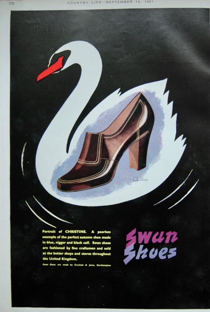 Swan Shoes advert