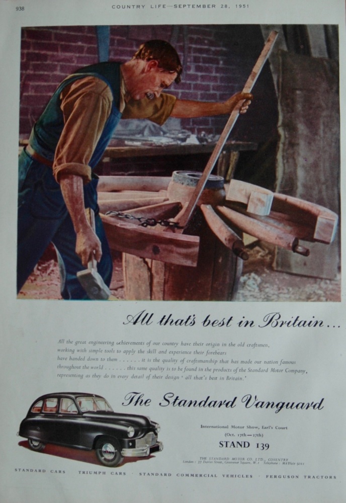 Standard Vanguard advert