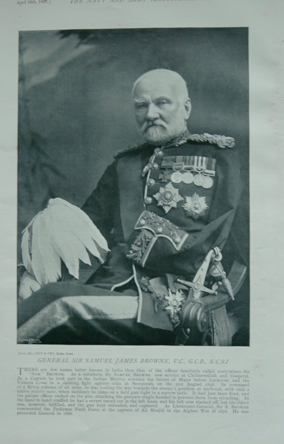 General Sir Samuel James Browne - 1897