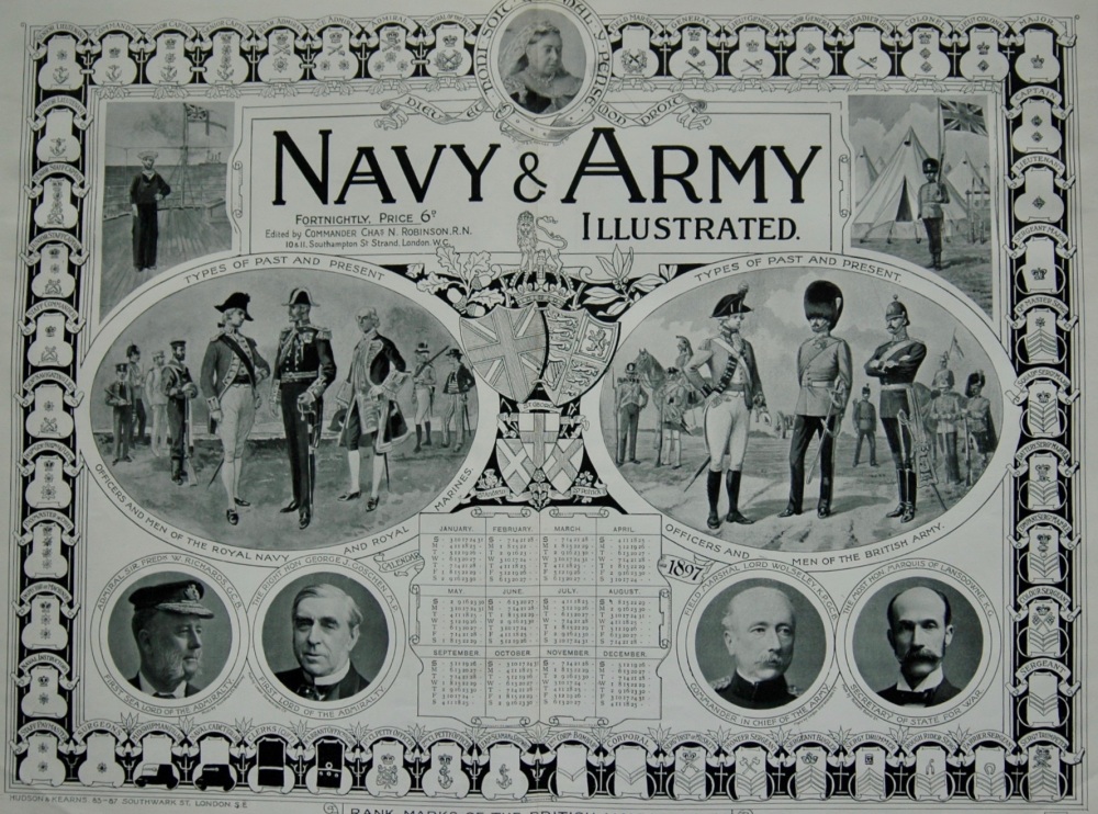 Navy & Army Calendar 1897