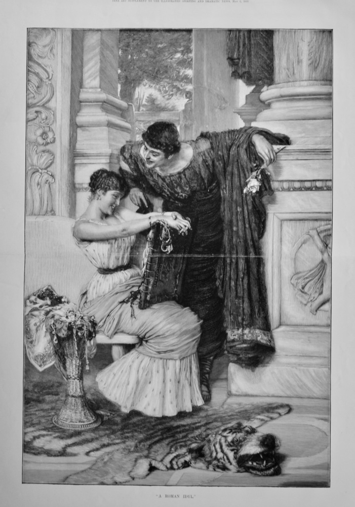 "A Roman Idyl."  1891.