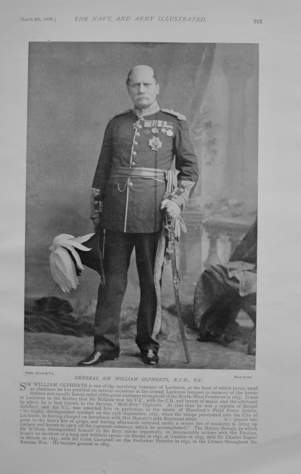 Sir William Olpherts - 1898