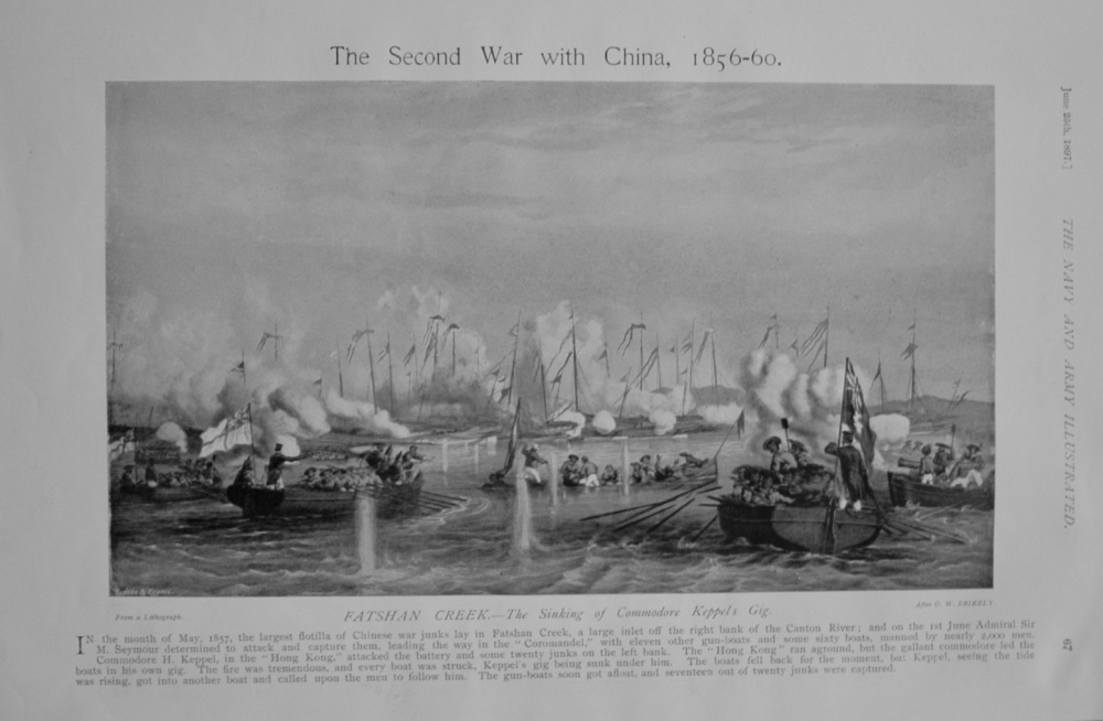 The Second War with China. - 1897.