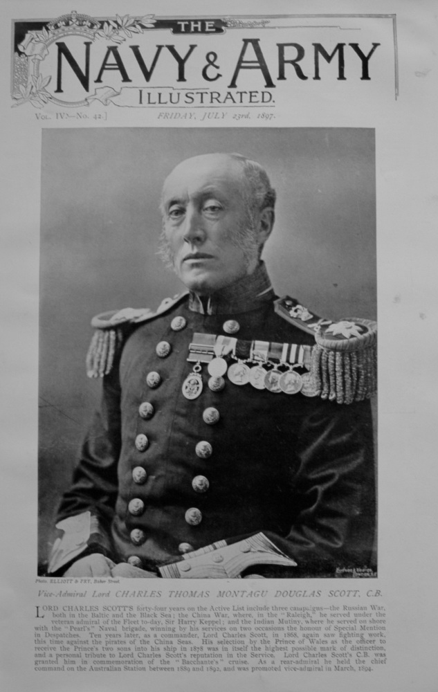 Vice Admiral Lord Charles Douglas Scott - 1897