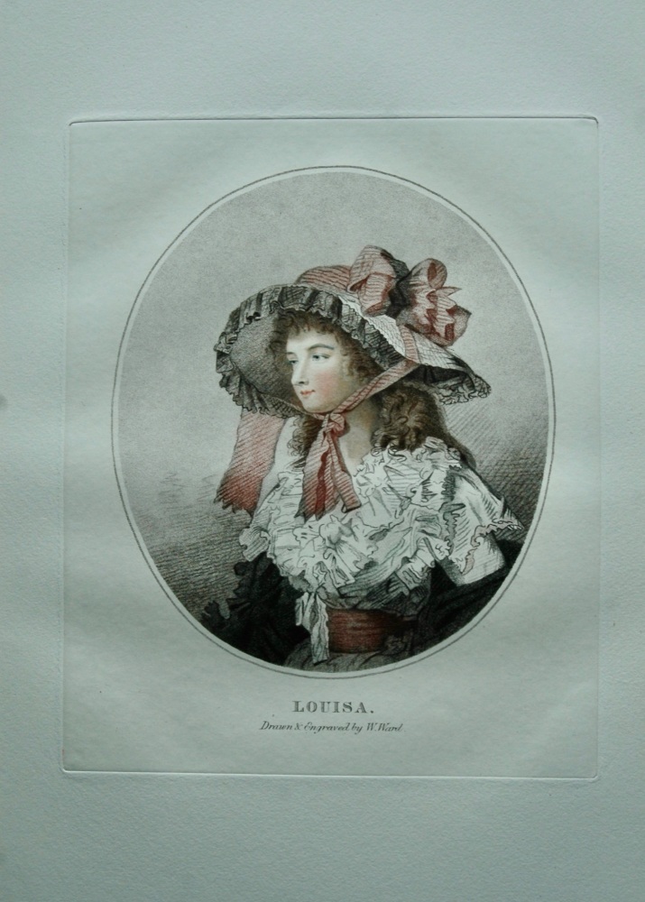 Louisa.  (Colour Mezzotint).