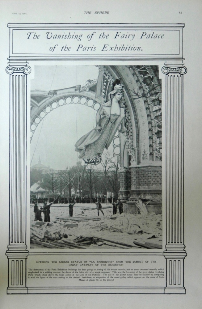 The Vanishing of the Fairy Palace of the Paris Exhibition - 1901