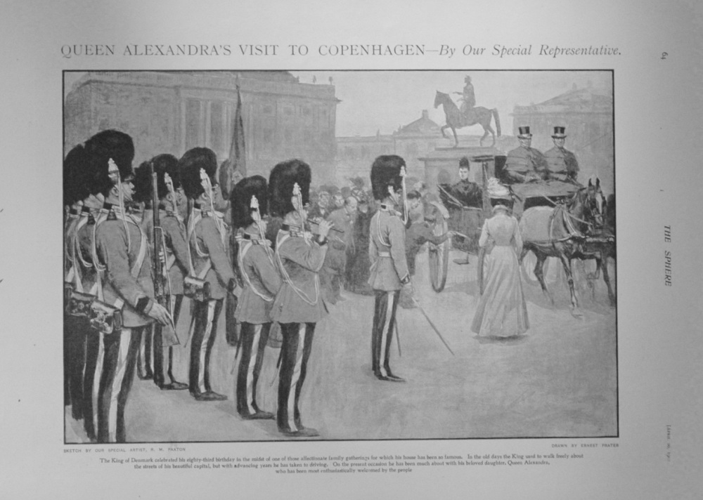 Queen Alexandra's Visit to Copenhagen - 1901