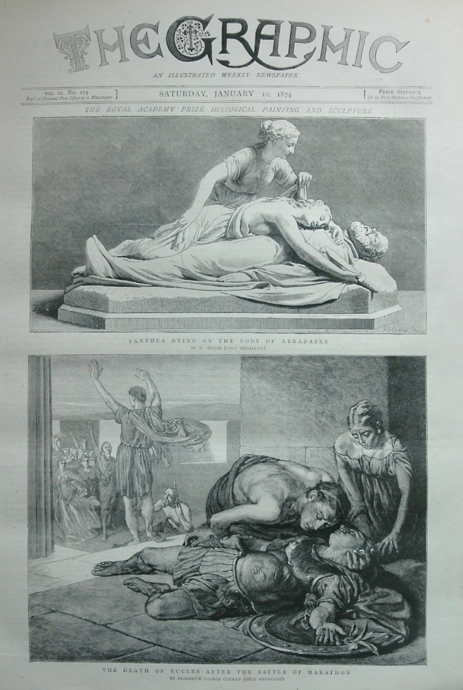 The Royal Academy Prize Historical Painting and Sculpture - 1874