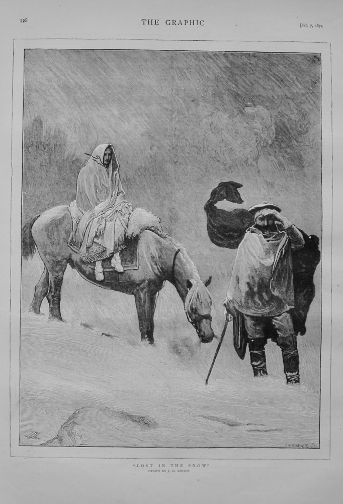 Lost in the Snow - 1874.