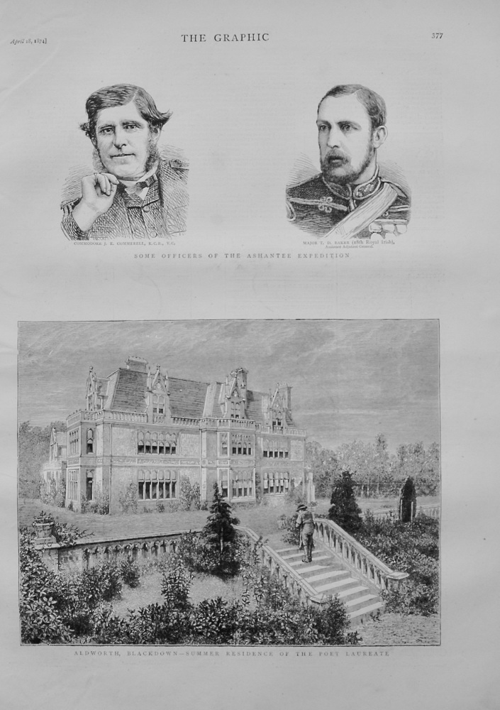 Aldworth House, Blackdown - 1874