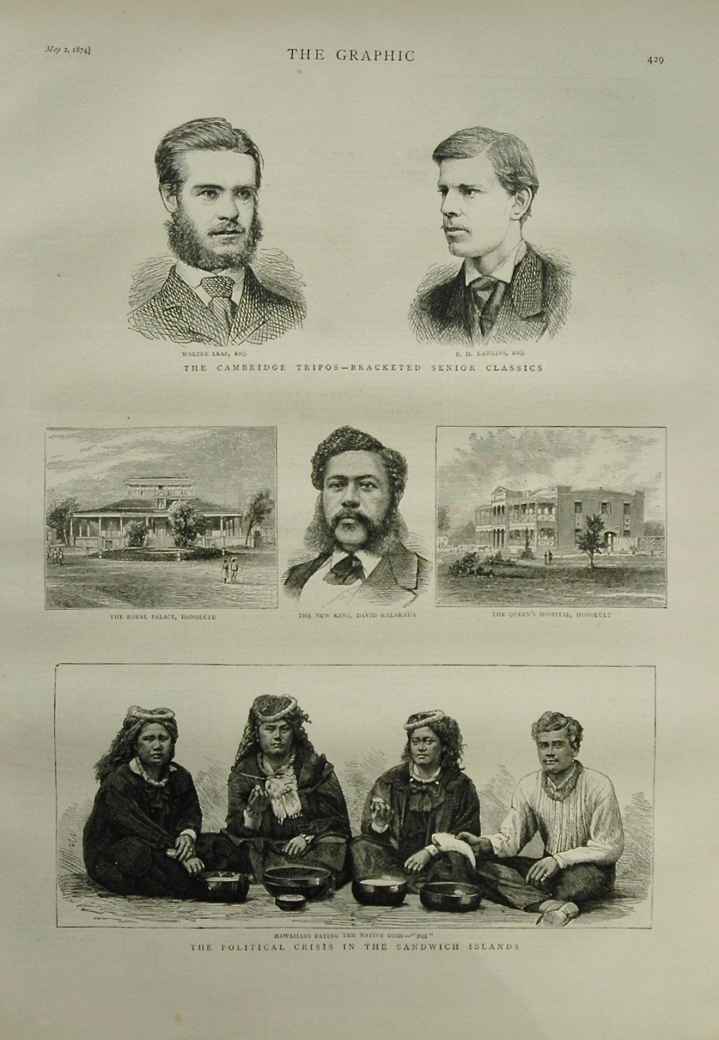 The Political Crisis in the Sandwich Islands - 1874