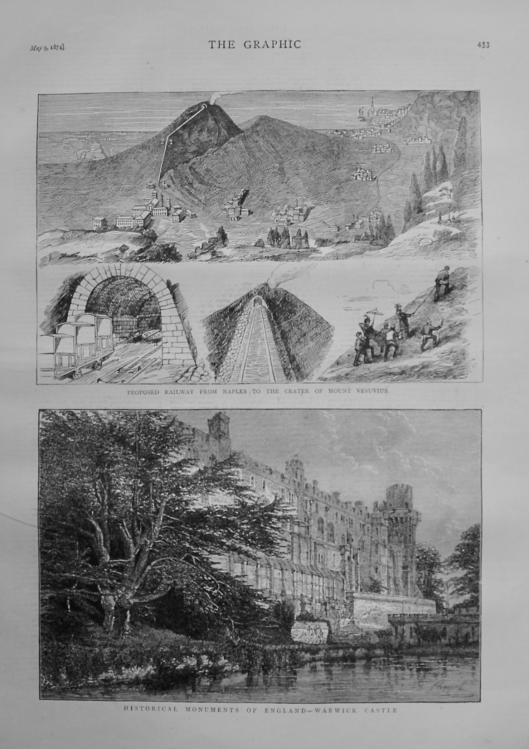 Warwick Castle - 1874