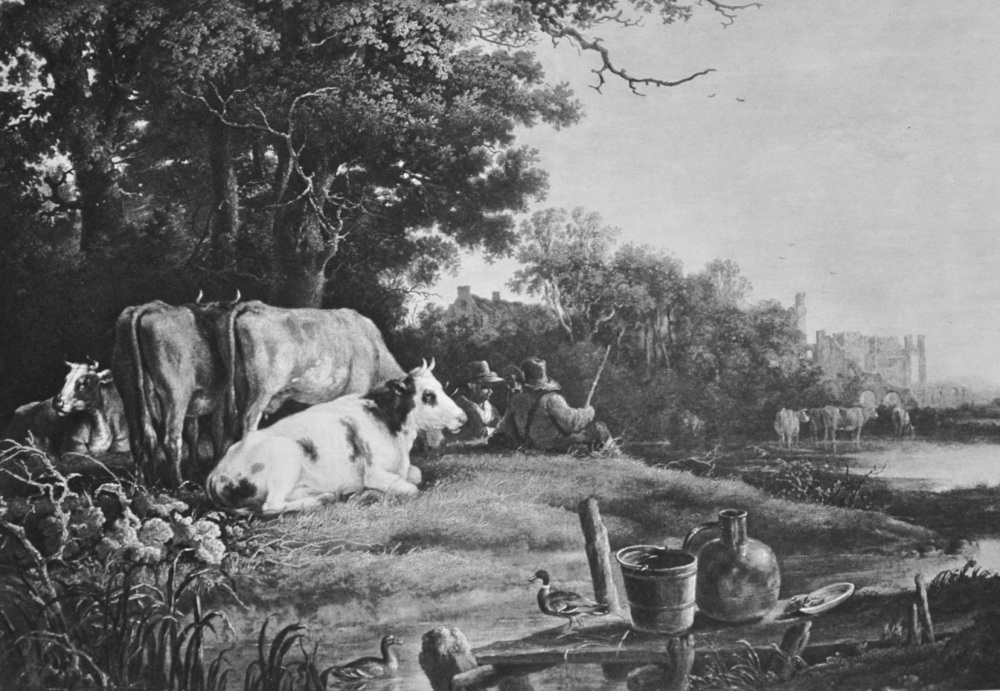 Landscape with Cattle - Photogravure - 1903