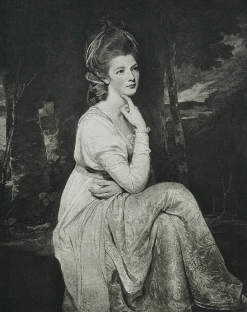"Elizabeth, Countess of Derby" - Photogravure - 1903