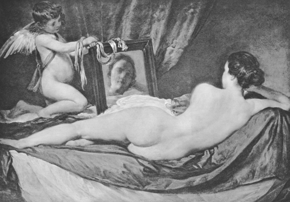 "Venus with the Mirror" - Photogravure - 1903