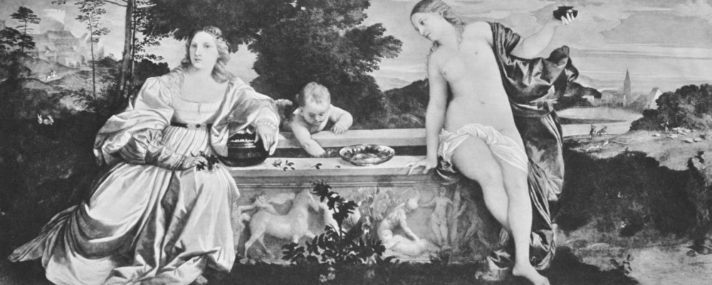 "Sacred and Profane Love" - Photogravure - 1903