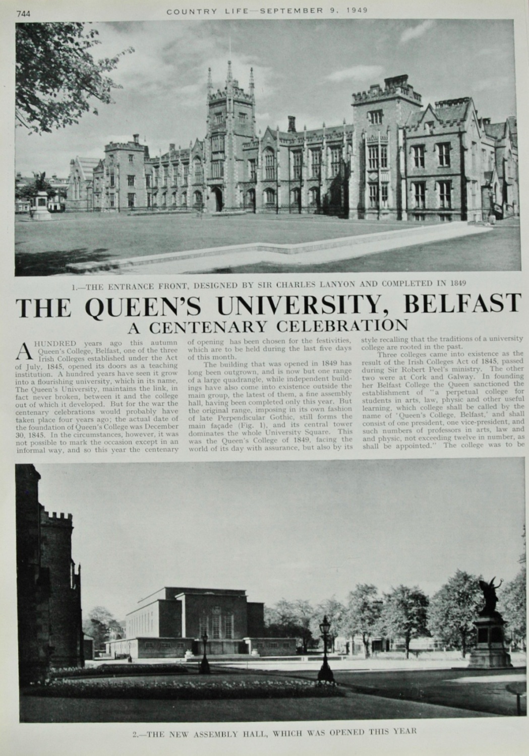 The Queen's University, Belfast - 1949