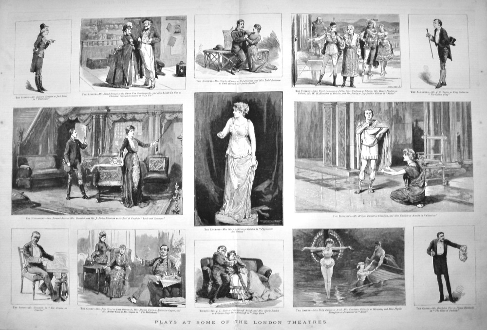 Plays at Some of the London Theatres.  1883.