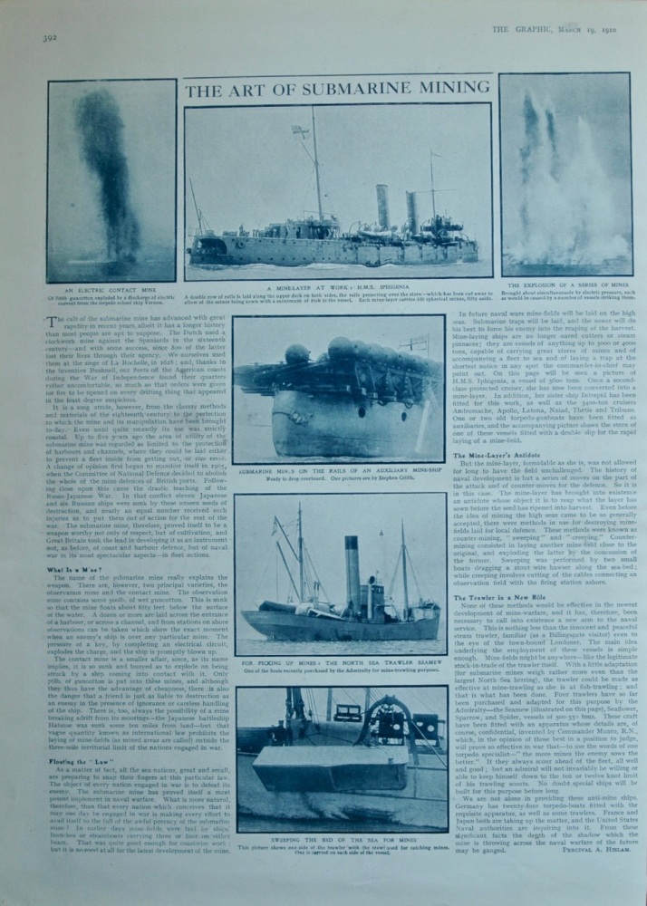 The Art of Submarine Mining - 1910