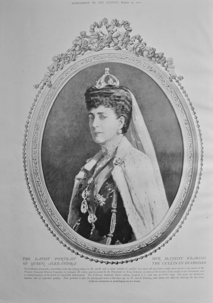 Portrait of Queen Alexandra - 1910