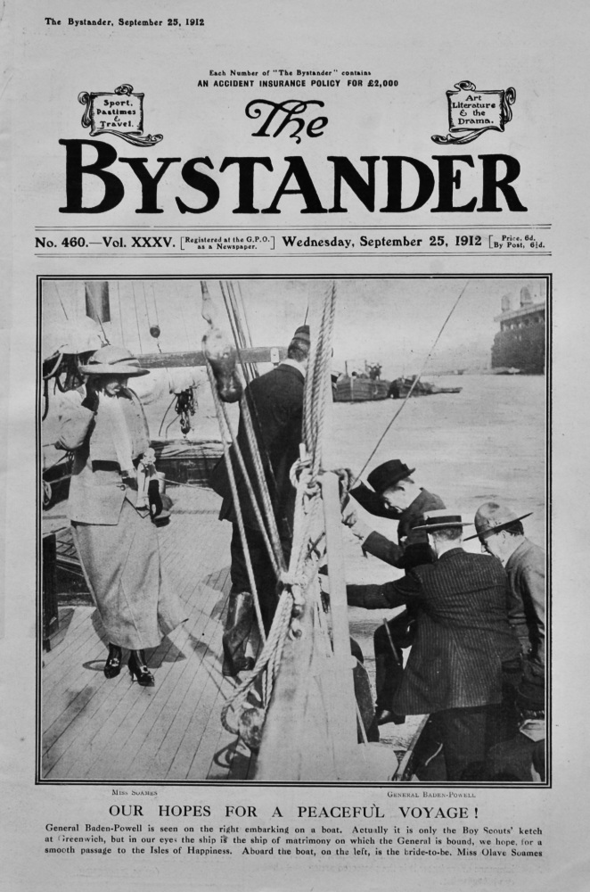 The Bystander September 25th 1912.