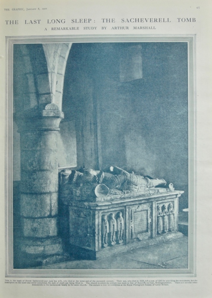 The Sacheverell Tomb - 1910