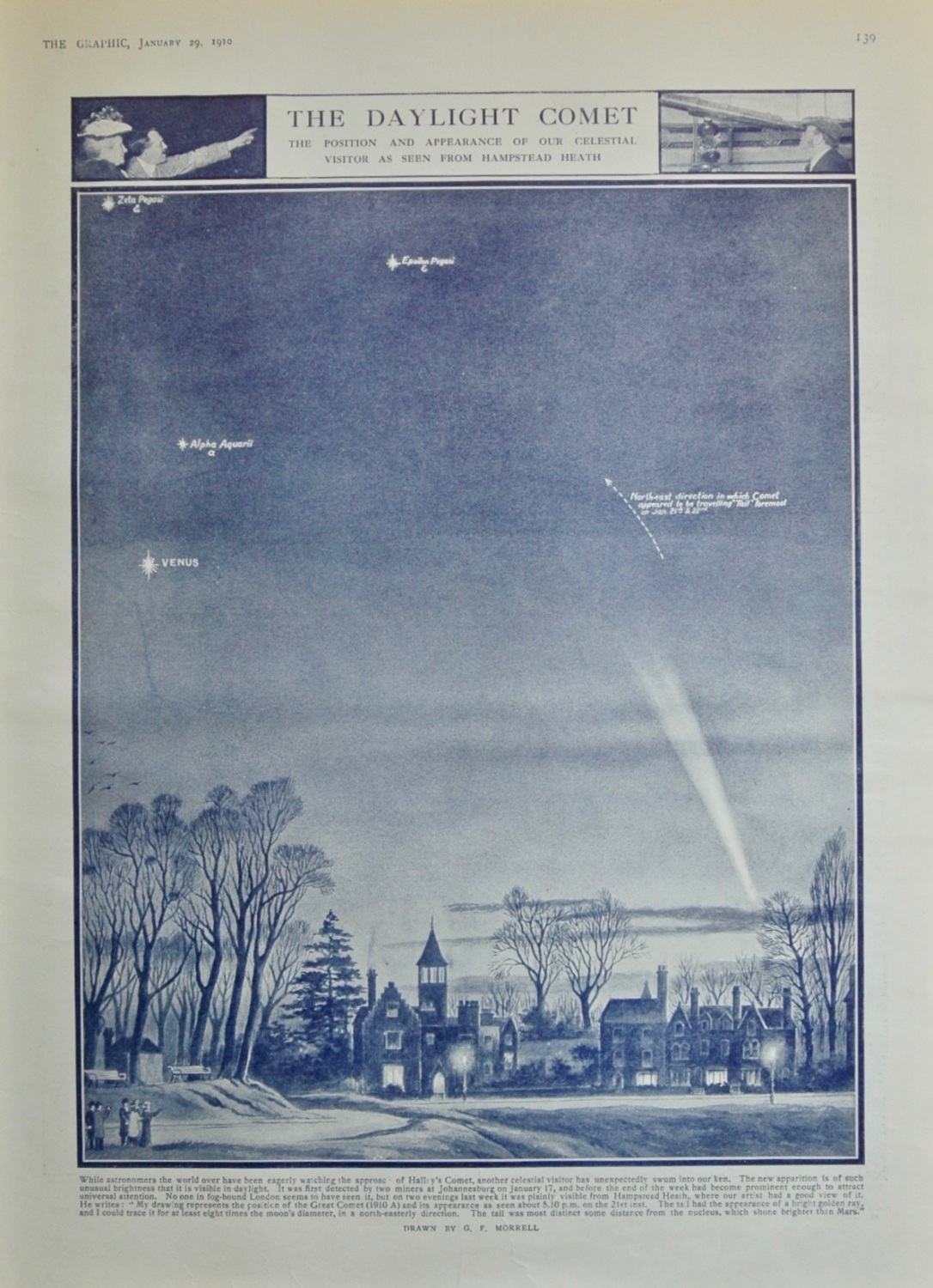 The Daylight Comet - 1910