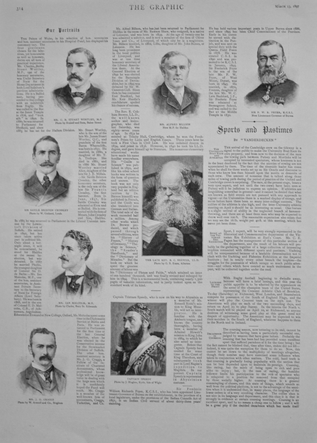 Our Portraits - 1897