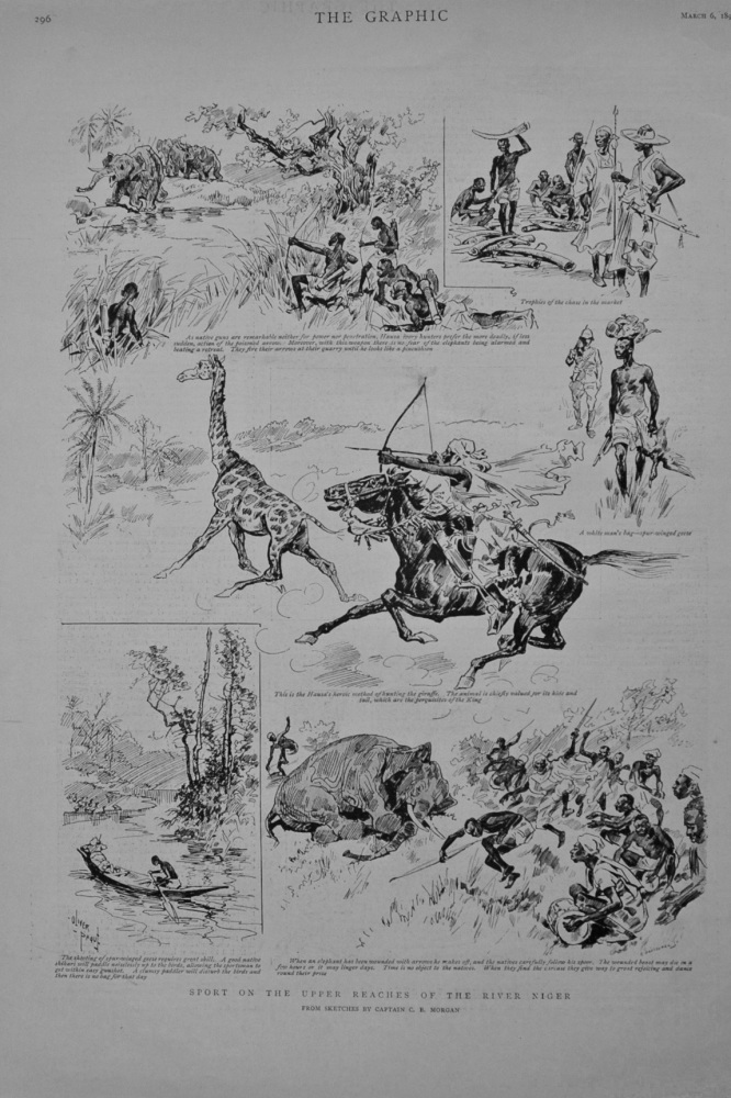 Sport on the Upper Reaches of the River Niger - 1897