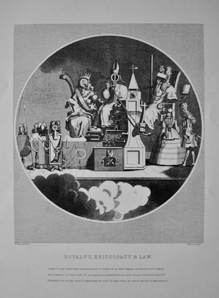 Royalty, Episcopacy & Law - c1870