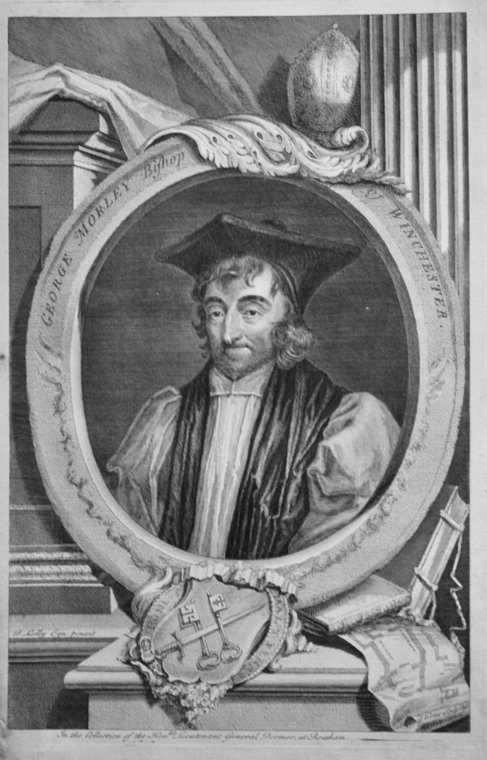 George Morley  Bishop of Winchester.