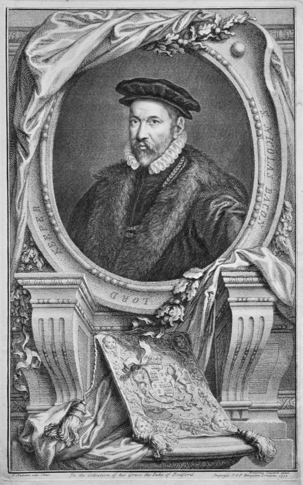 Sir Nicholas Bacon   Lord Keeper.