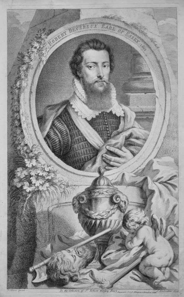 Robert Devereux  Earl of Essex  1601.