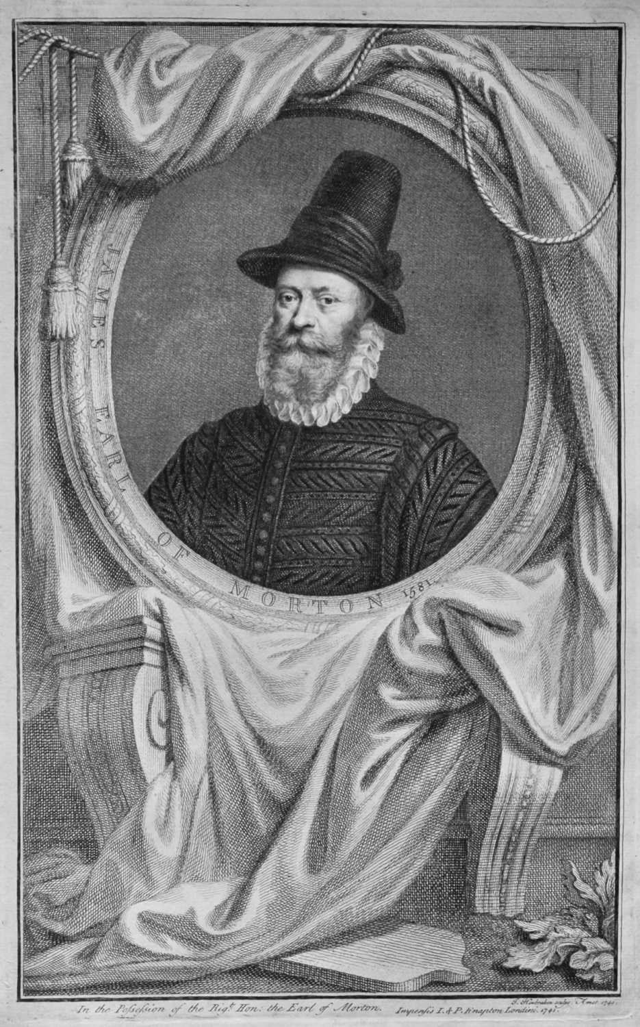 James  Earl of Morton  1581.