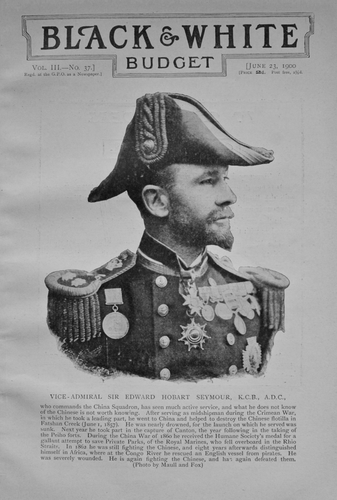 Black and White Budget, June 23, 1900