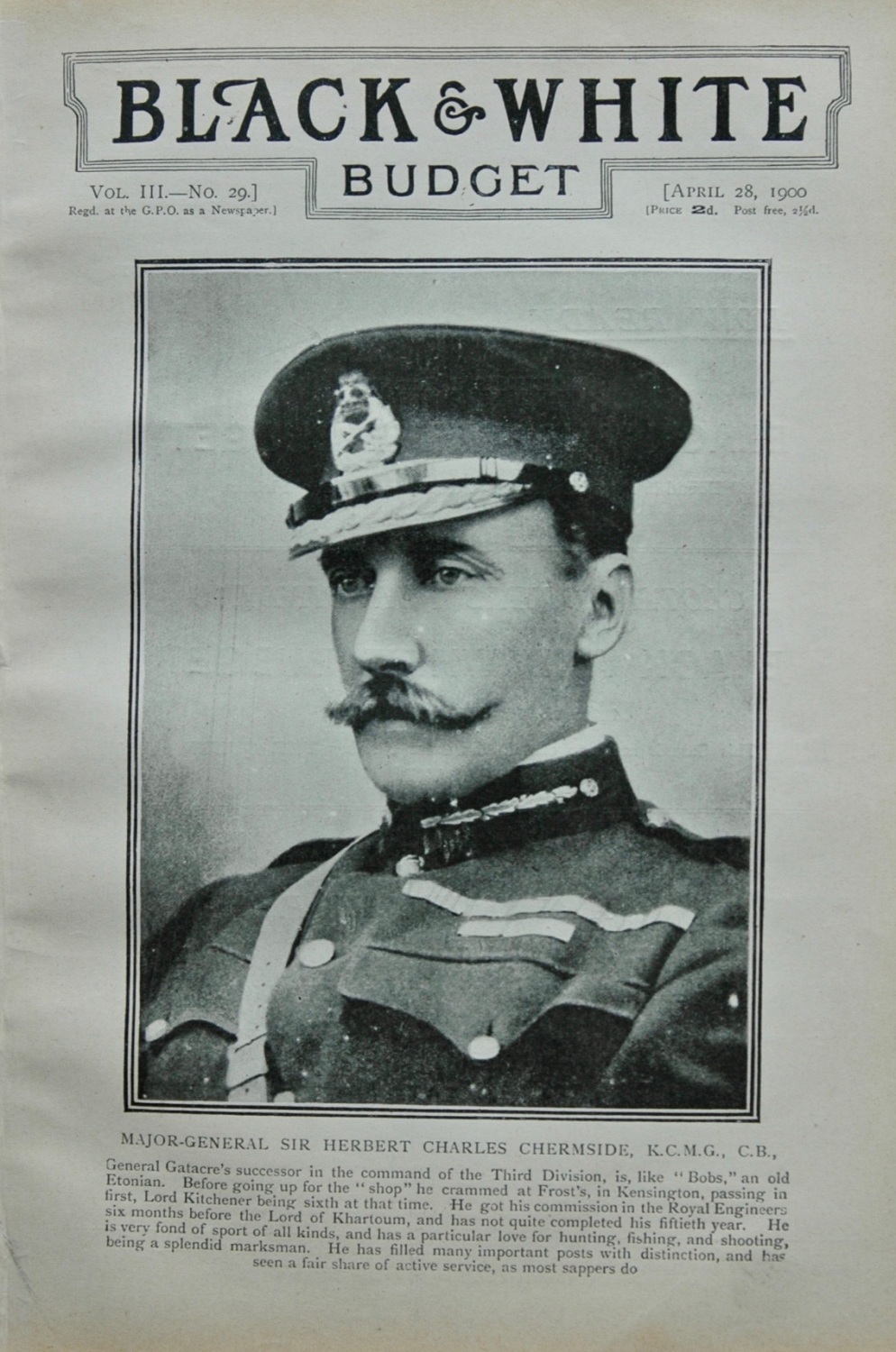 Black and White Budget, April 28, 1900