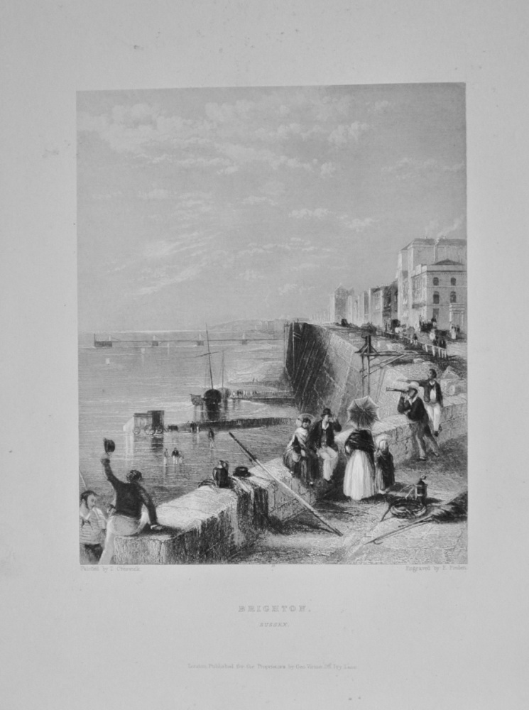 Brighton, Sussex. - 1842.