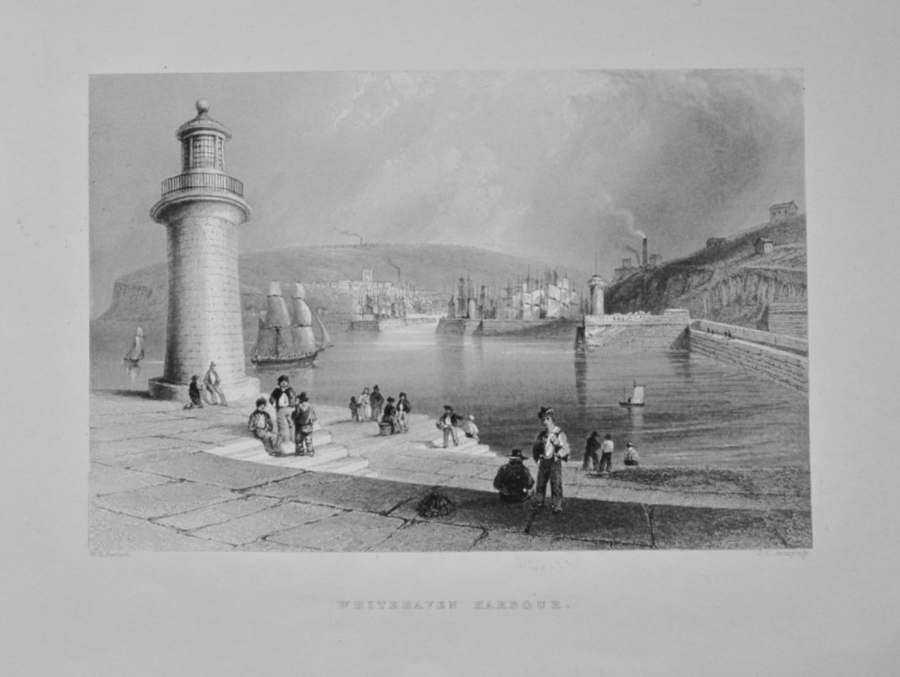 Whitehaven Harbour. - 1842.
