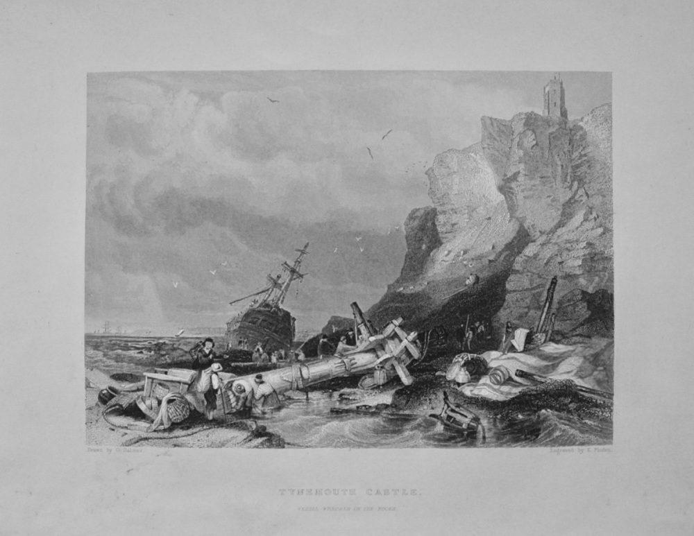 Tynemouth Castle. - 1842.