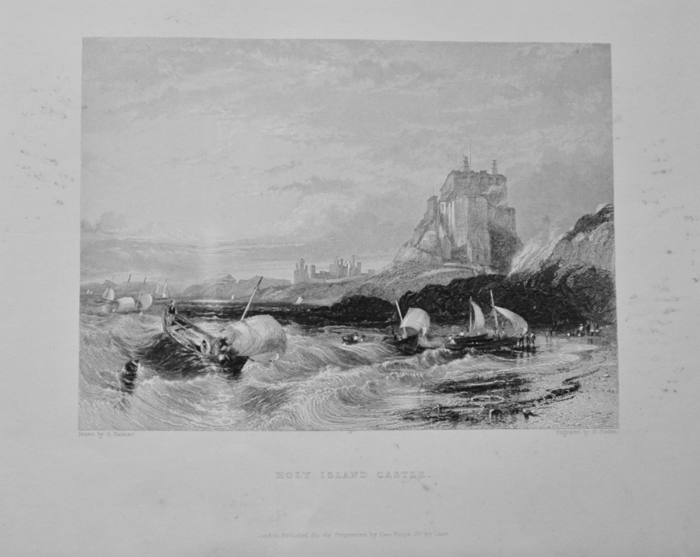 Holy Island Castle. - 1842.